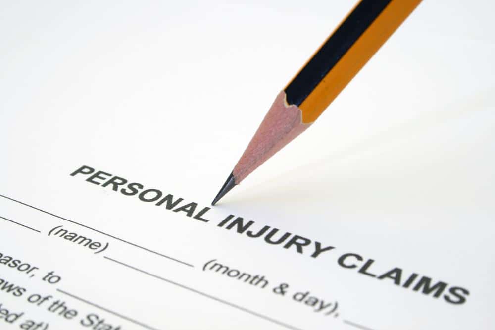 Personal injury claim